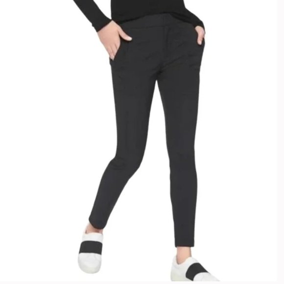 Athleta Black Wander Stash Skinny Hiking Pants Size 8 - Picture 1 of 7